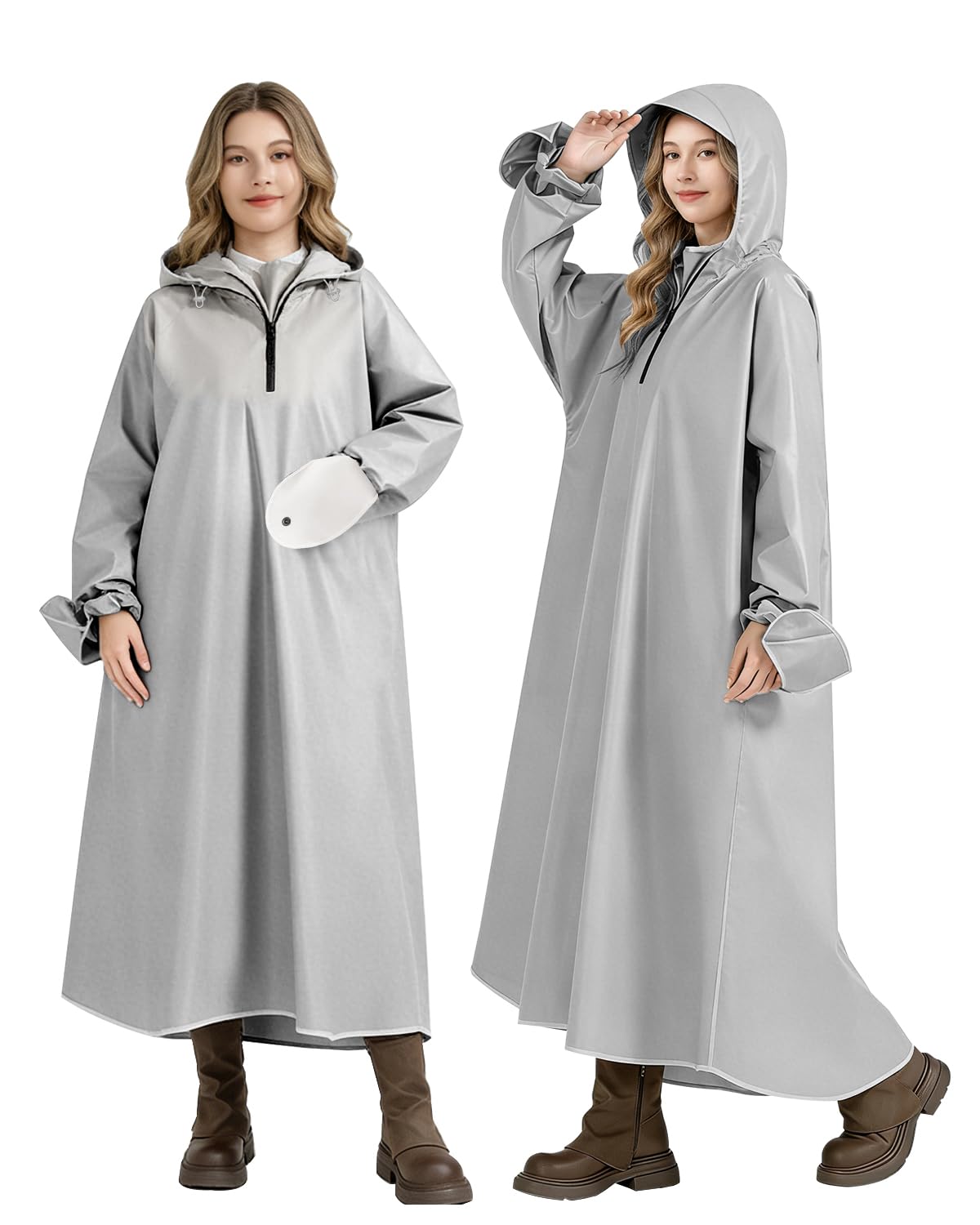 Buy ISABRELLA Long Rain Coat for Men Waterproof, Durable Oxford
