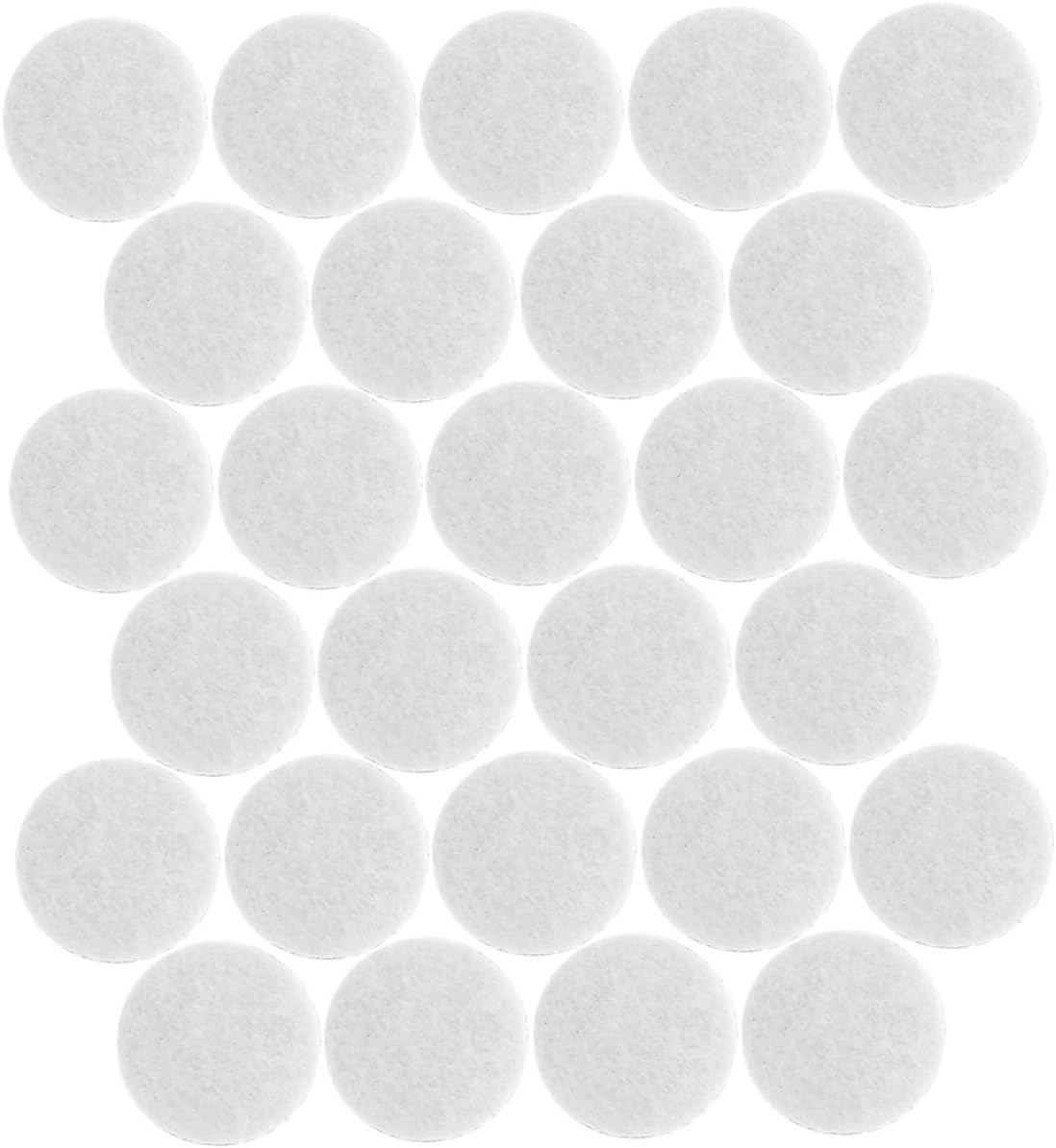 Angoily 2500pcs Self-Adhesive Felt Dots for Clothing Felt Circles Versatile Dot Stickers for Garments Hats and Bags