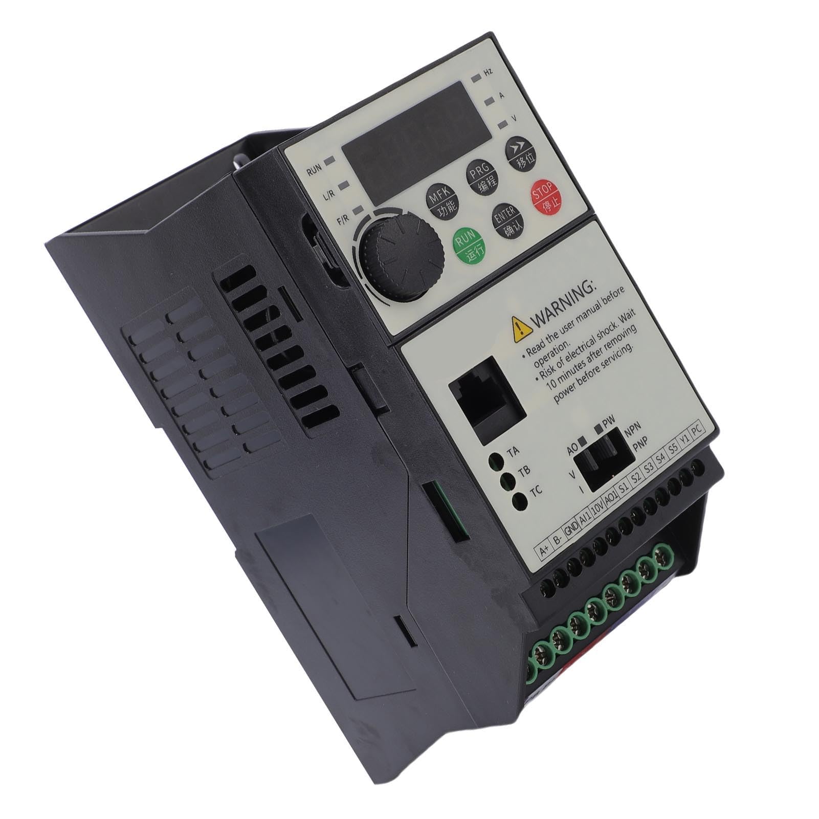 AUNMAS Variador de Frecuencia 1.5 KW Trifásico, Control Dsp Ipm