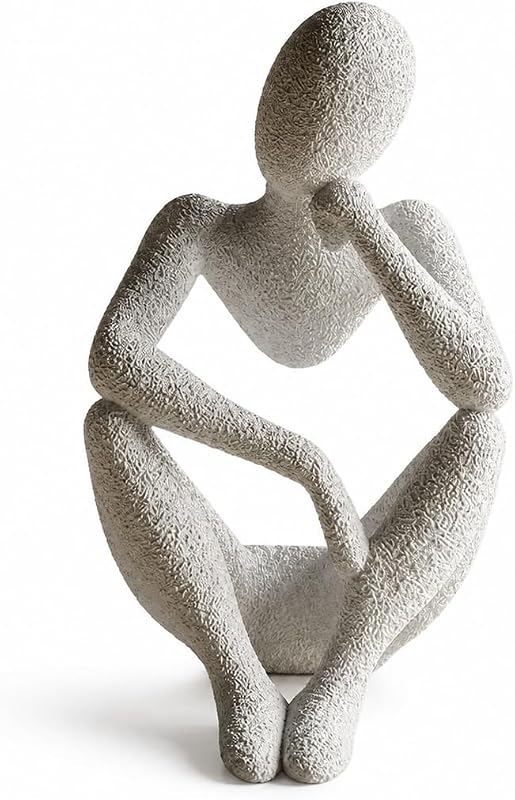 Escultura Decorativa Ressonância Celestial 17,5cm Abstrata Minimalista Arte