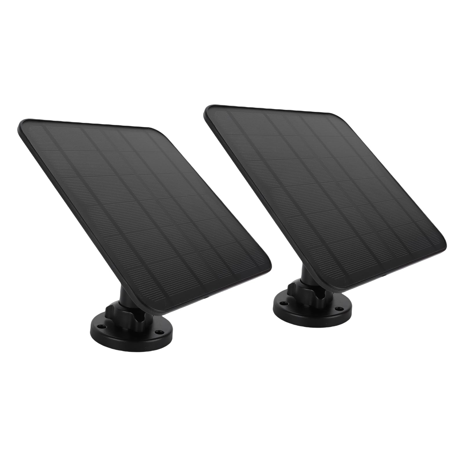FTVOGUE Panneau Solaire 12W pour Caméras de Sécurité, Monocristallin