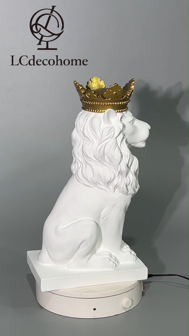 Amazon.com: LCdecohome Sculptures Home Decor Lion Statue 15 Inch