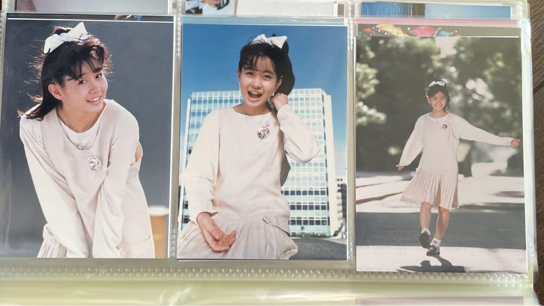 Amazon.co.jp: 岩井由紀子 ゆうゆ おニャン子クラブ 写真 3枚組 ③