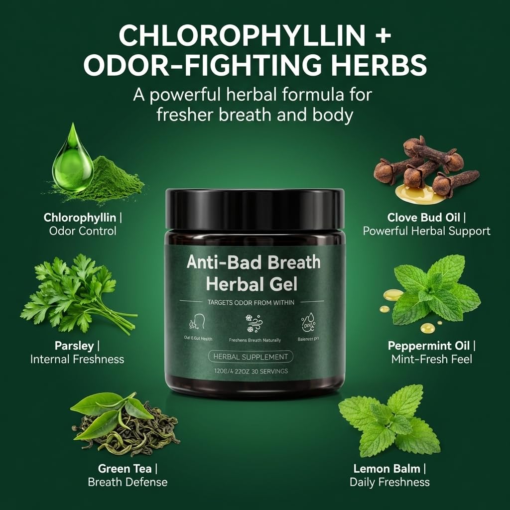Anti-Bad Breath Herbal Gel Supplement (2)