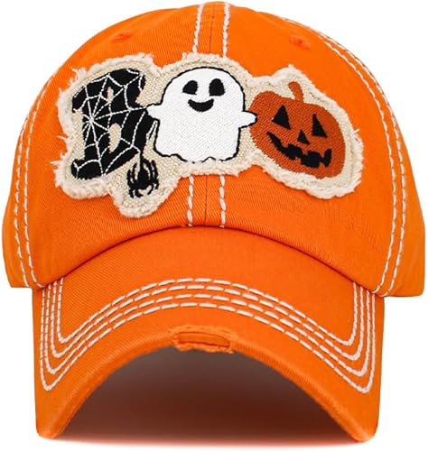 Gorra de béisbol para mujer, diseño de bruja mala, estilo vintage, desgastada