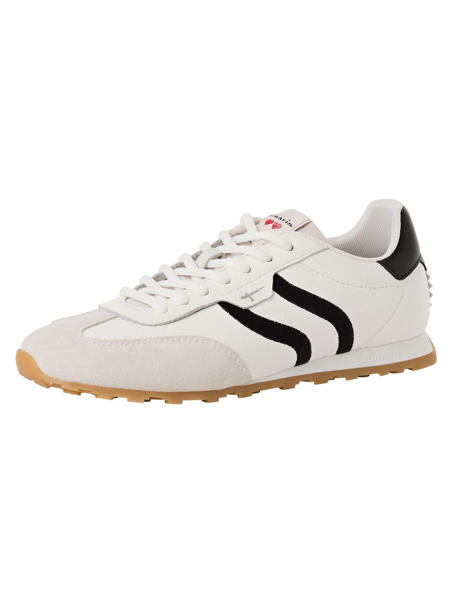 Tamaris Women Sneaker Low Leather white 3.5 UK
