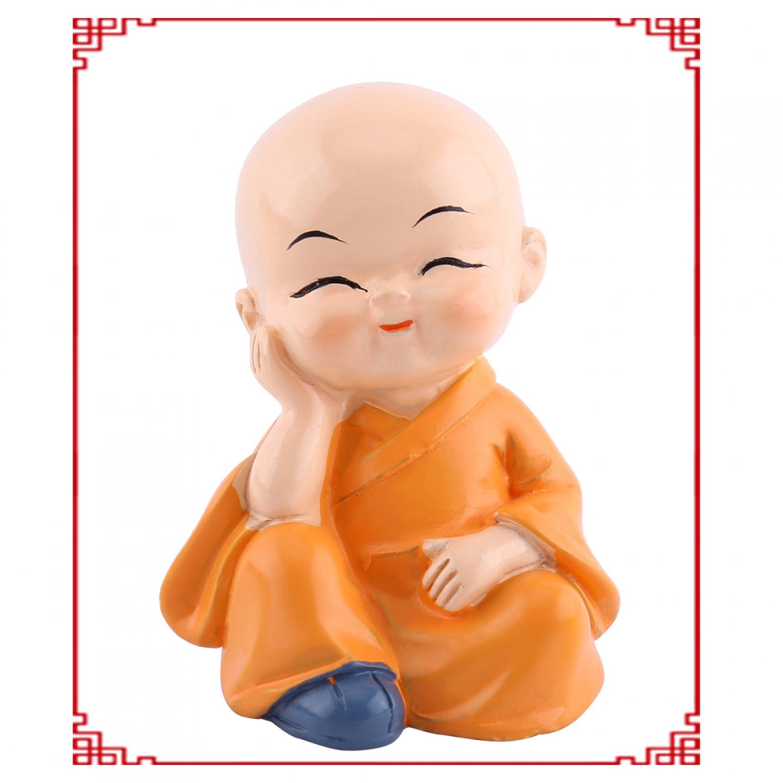 Tiiyee 4 Monks Figurine Statue, Hear No, See No, Speak No, Do No Evil - Image 3
