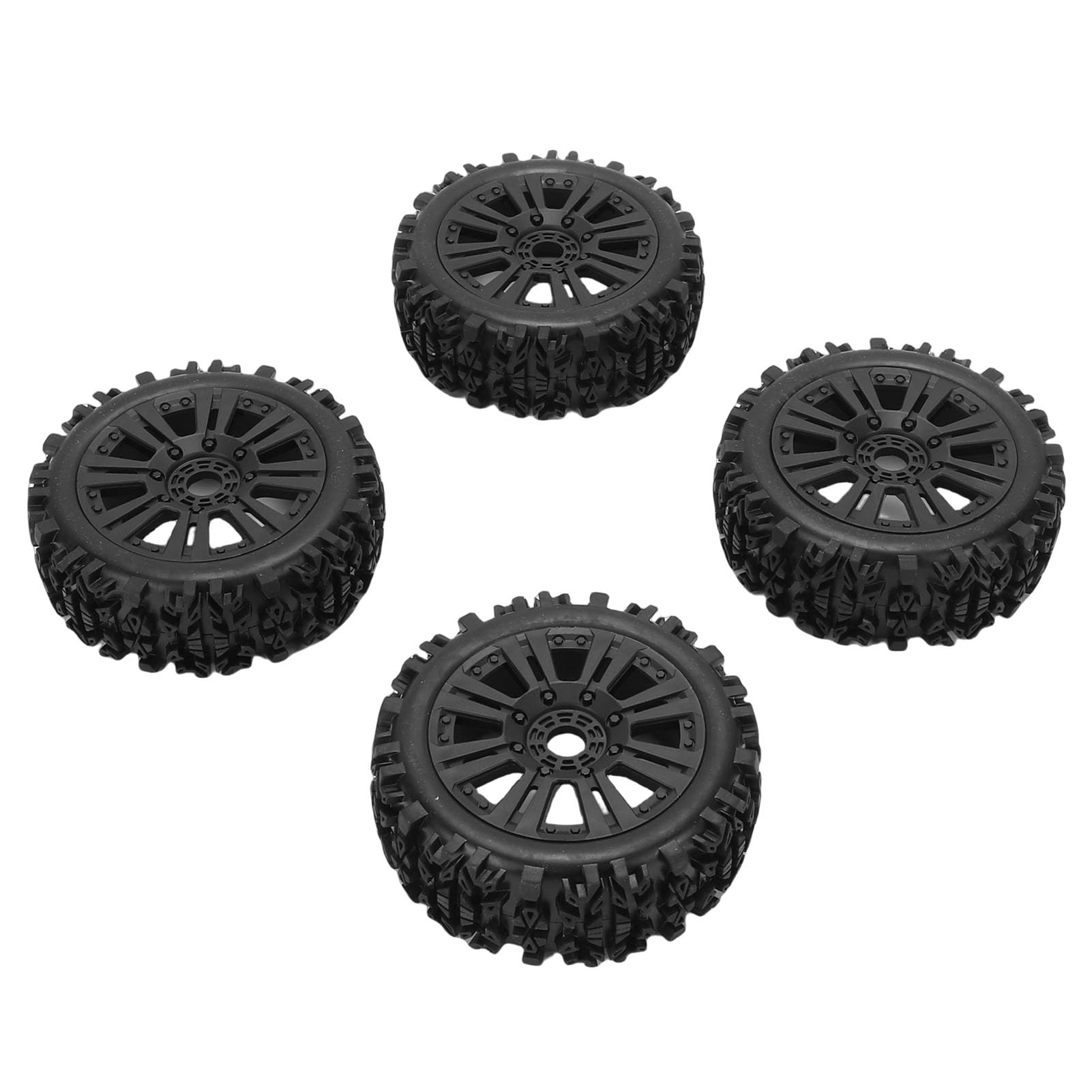 Pneumatici per Ruote per Auto RC, Gomma Adesiva Fuoristrada in 1/8