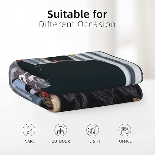 Miniatura 4 de Manta personalizada de franela súper suave con carga de imagen, manta de fotos personalizada, regalos para mamá, padre, bebé, nueva mamá, bebé,