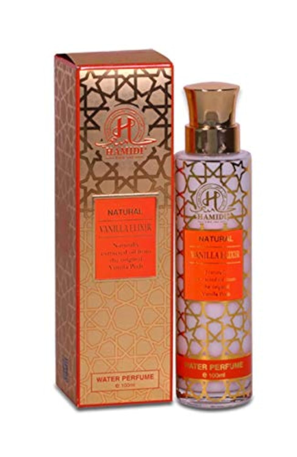 HAMIDI OUD & PERFUMES NATURAL VANILLA ELIXR 100ML For Unisex 100ml - Eau de Parfum