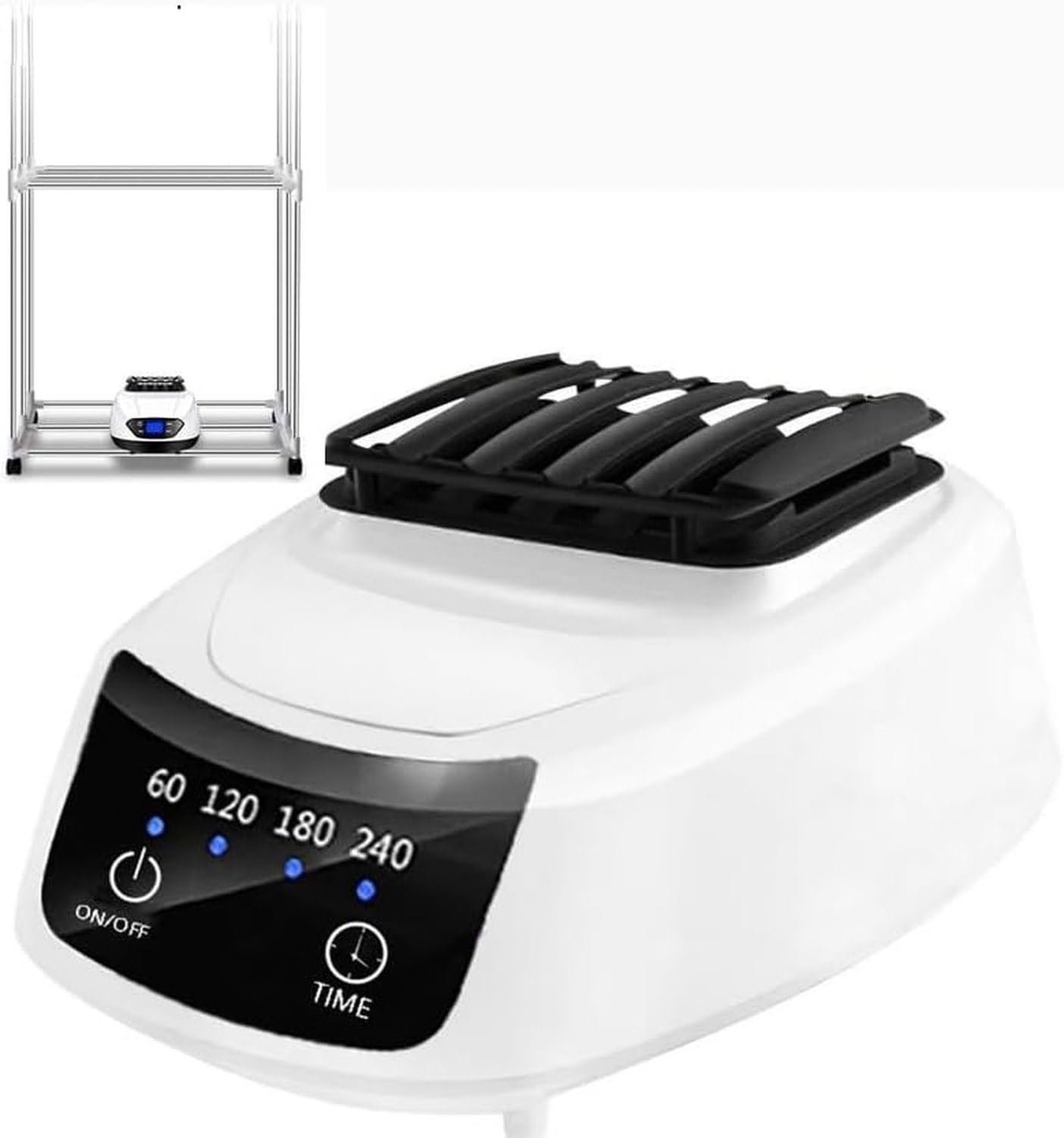 Stendibiancheria elettrico riscaldante portatile con timer 180 minuti
