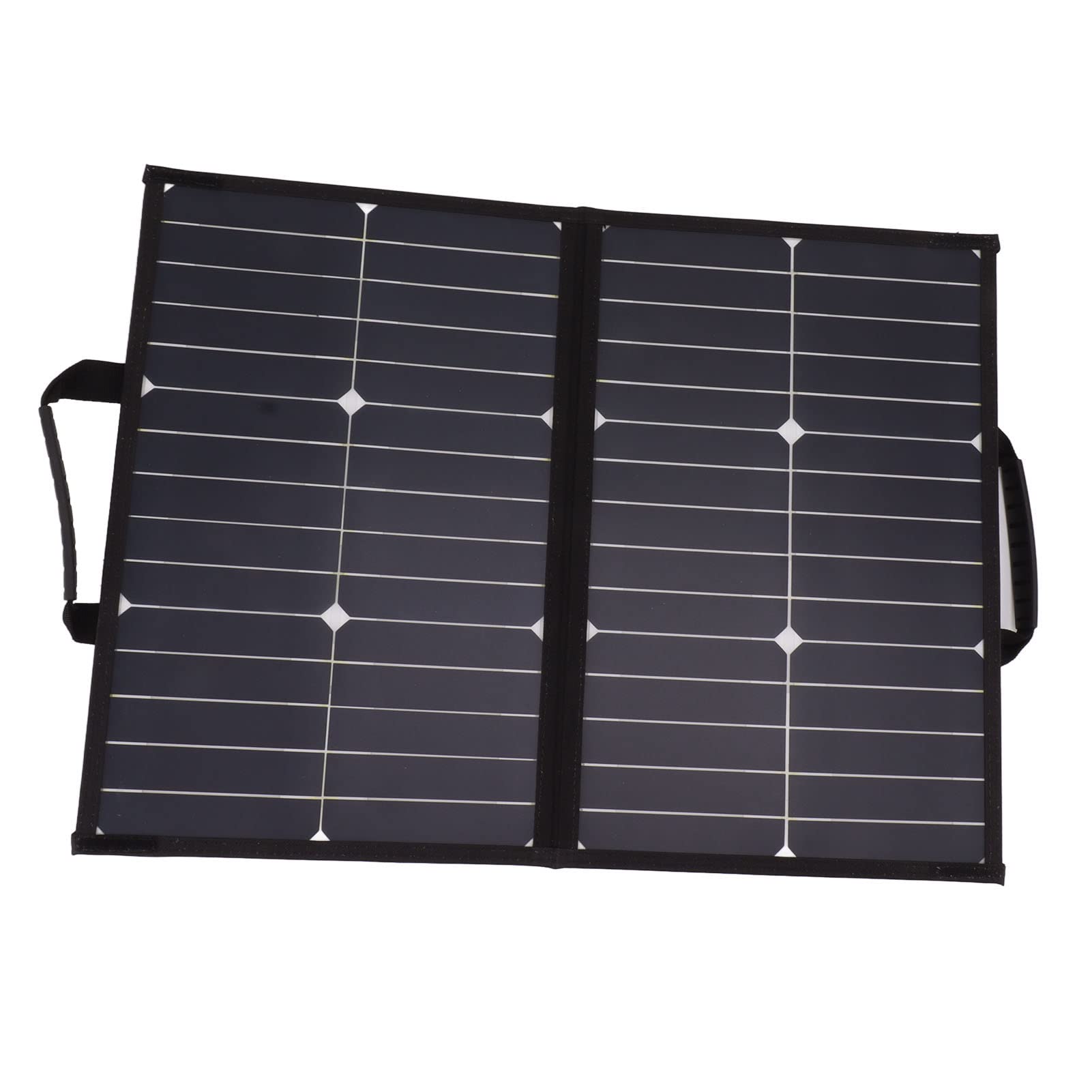 Garosa Borsa Pieghevole per Pannello Solare, Custodia Pieghevole per Pannello Solare Borsa per Portatile 18V 42W, per Campeggio, Escursionismo, Ricarica del Telefono, Uso Multiplo per Auto, Barche,