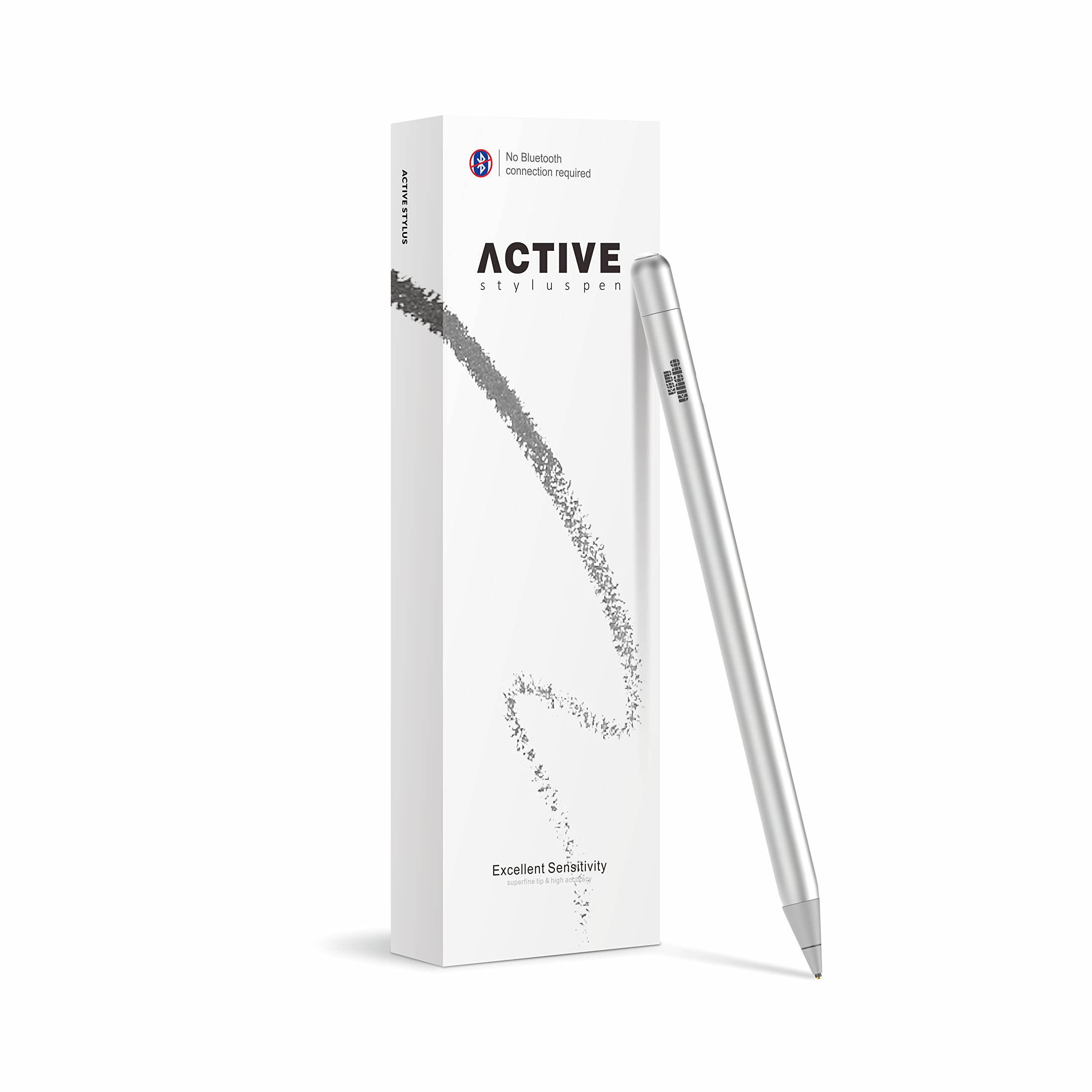 Stylus for iPad, Stylus for iPhone (Silver)