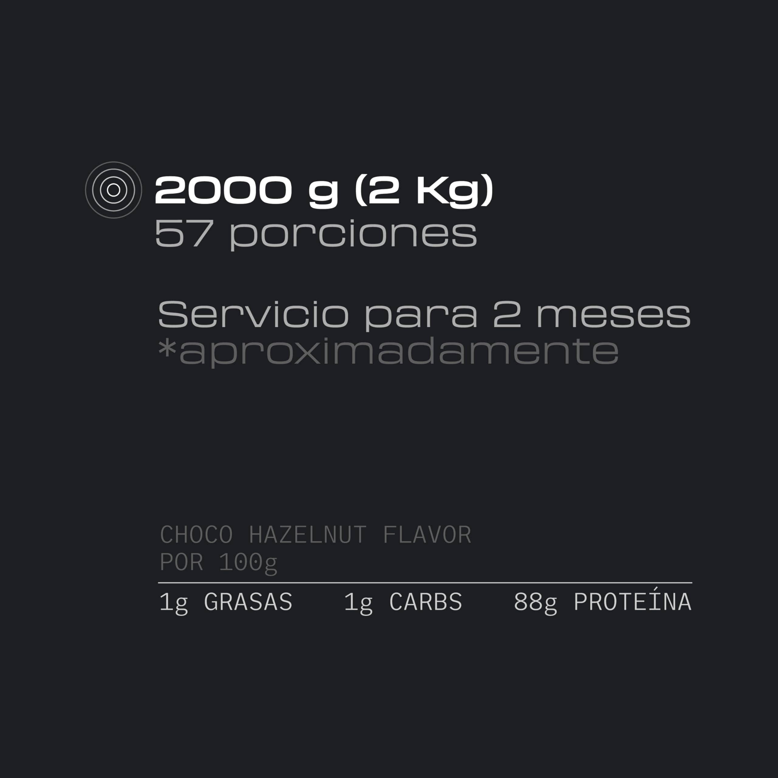 Beverly ISOLATE CFM – Proteína Aislada de Suero Premium (Whey Isolate) | 30 g Proteína | Baja en Lactosa y Sin Azúcares Añadidos | 58 Servicios | Desarrollo Muscular (2 Kg, Chocolate Avellana)