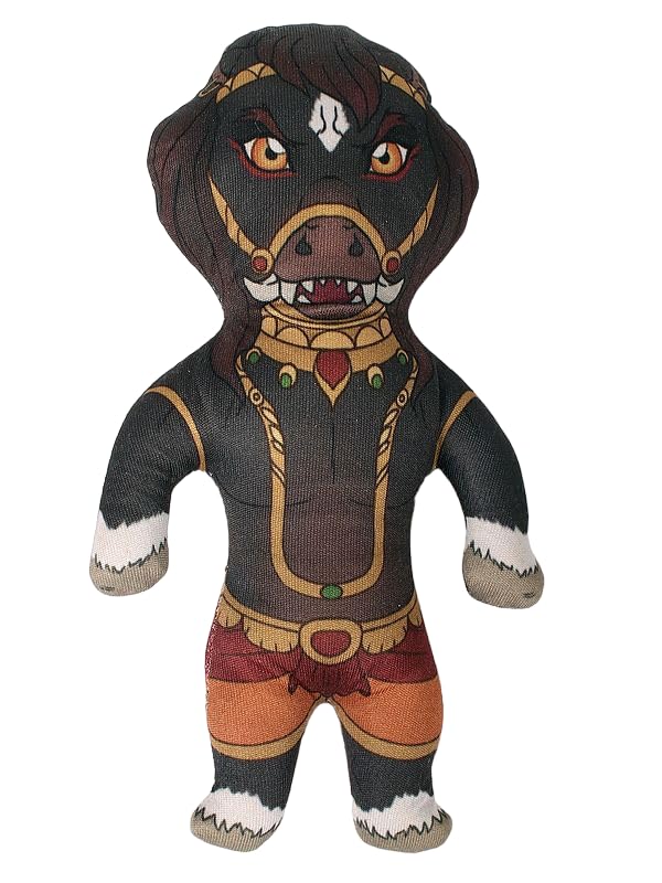 Image of Kesi Asur Soft Plush Toy for Kids | Washable & Skin-Friendly Fabric | Mythological Stuffed Doll for Boys & Girls | Educational & Gift-Friendly Toy (1 Piece)