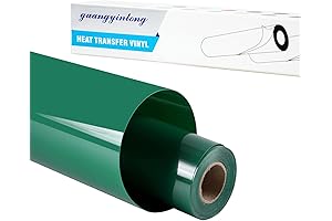 Guangyintong 12" x 8ft Green Heat Transfer Vinyl HTV Rolls