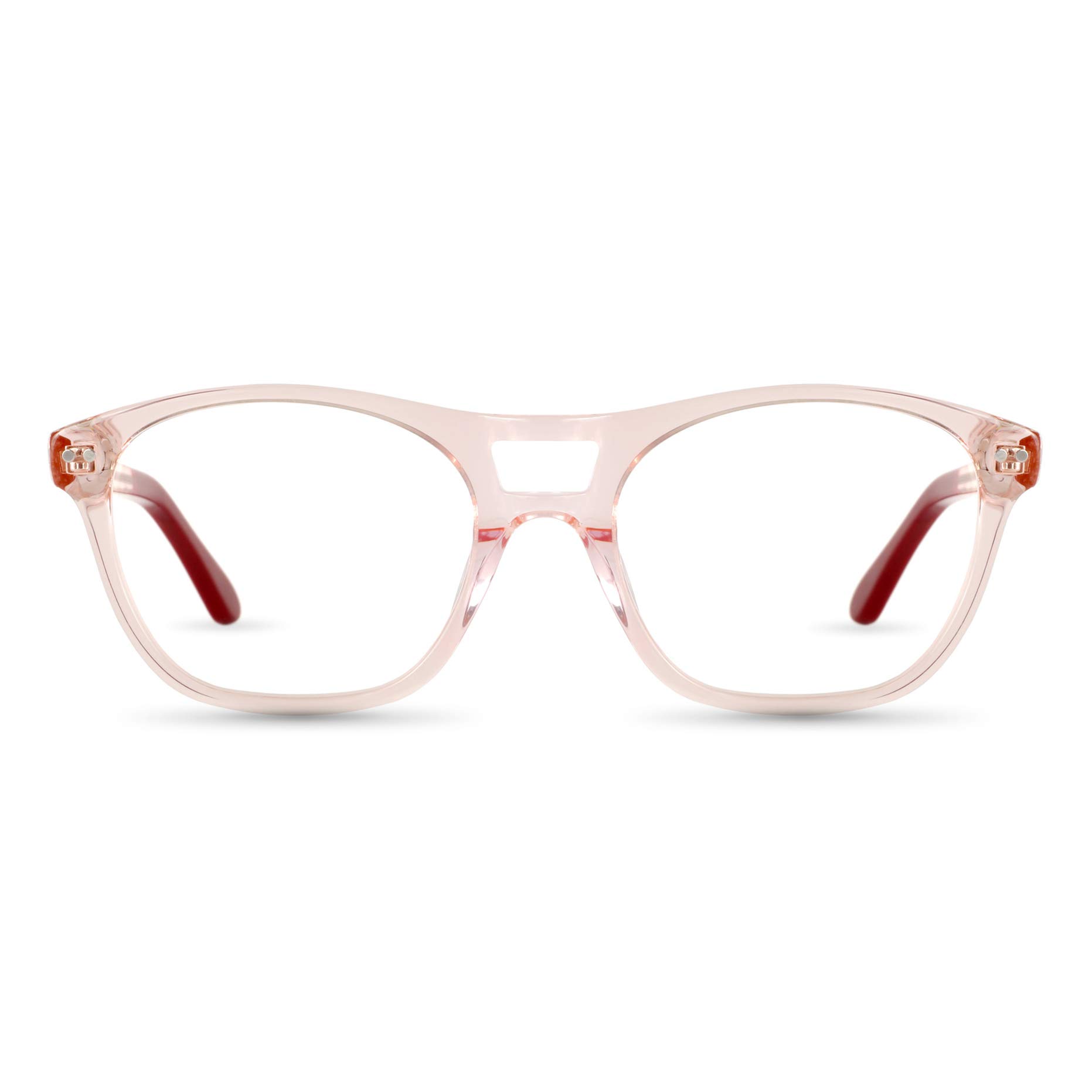 Gafas infantiles con protección contra la luz azul, sin graduación, protección UV400, unisex, para niños y niñas, lentes intercambiables, material robusto, modelo Lion