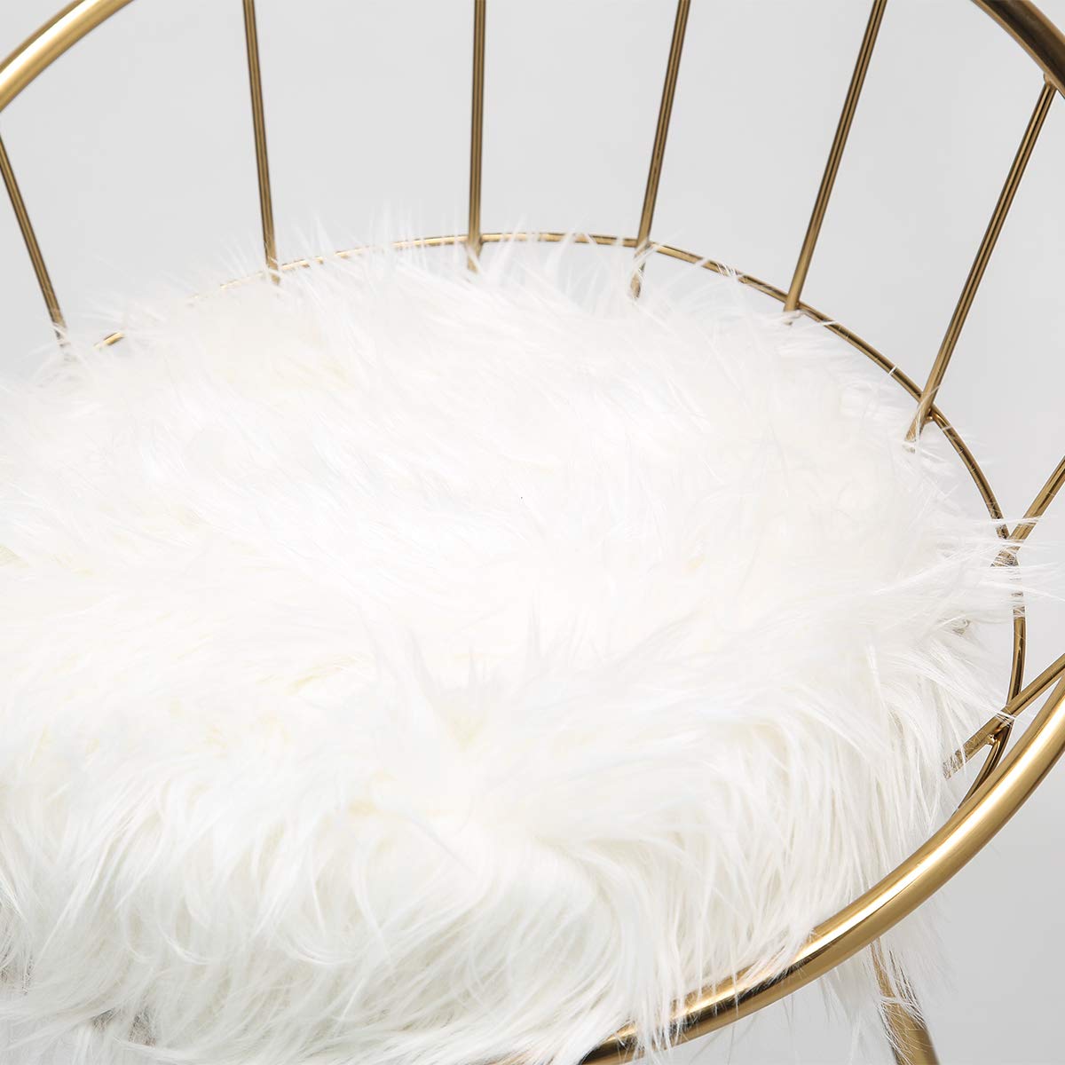 AKLAUS 26 inch Swivel Gold Bar Stools Set of 2 Counter Height with