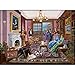 Bits and Pieces - 1000 Piece Murder Mystery Puzzle - Murder at Bedford Manor by Artist Gene Dieckhoner - Solve The Mystery - 1000 pc Jigsaw