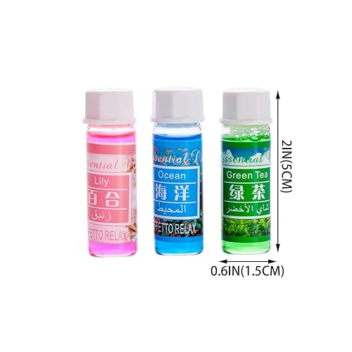 Miniatura 3 de Un paquete de 24 aceites aromáticos de perfume aromático en 12 aromas diferentes de 0.17 onzas líquidas cada botella