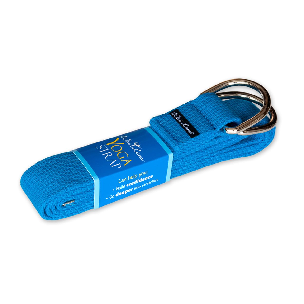 Wai Lana Yoga Straps (Blue, 10ft)