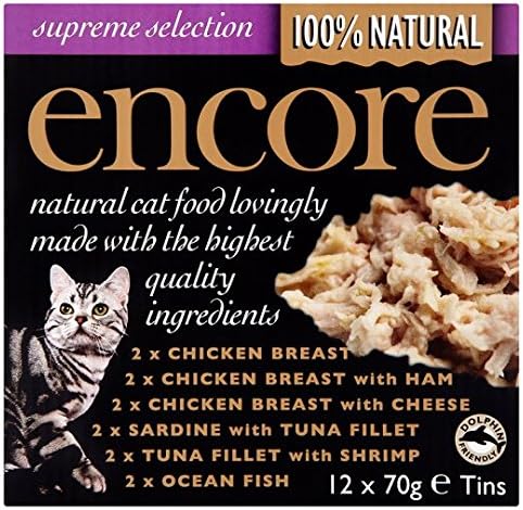 Encore Mixed Tinned Cat Food 12 X70g