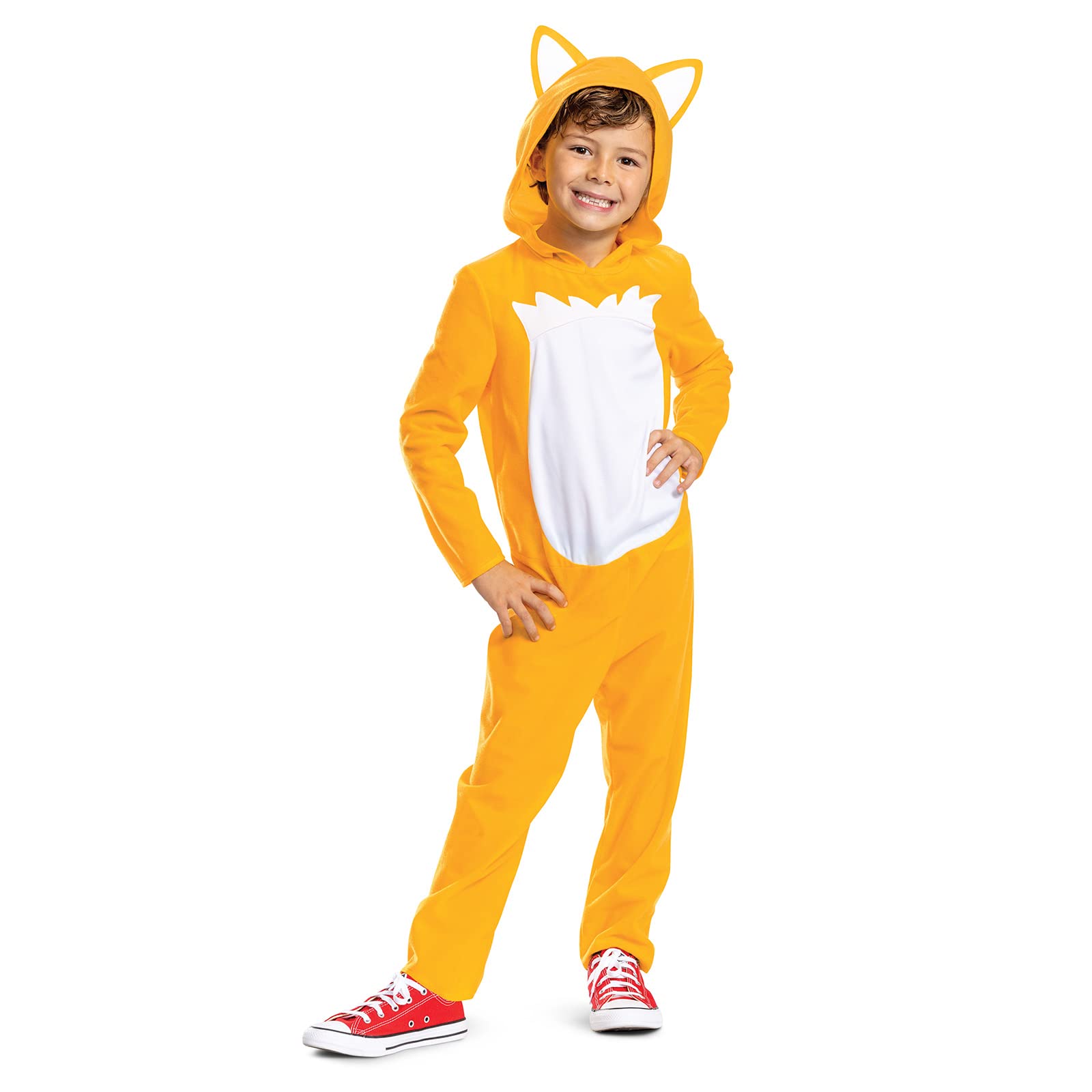 DISGUISE Unisex Kid's Official Tails Sonic 2 The Hedgehog Costume, Orange