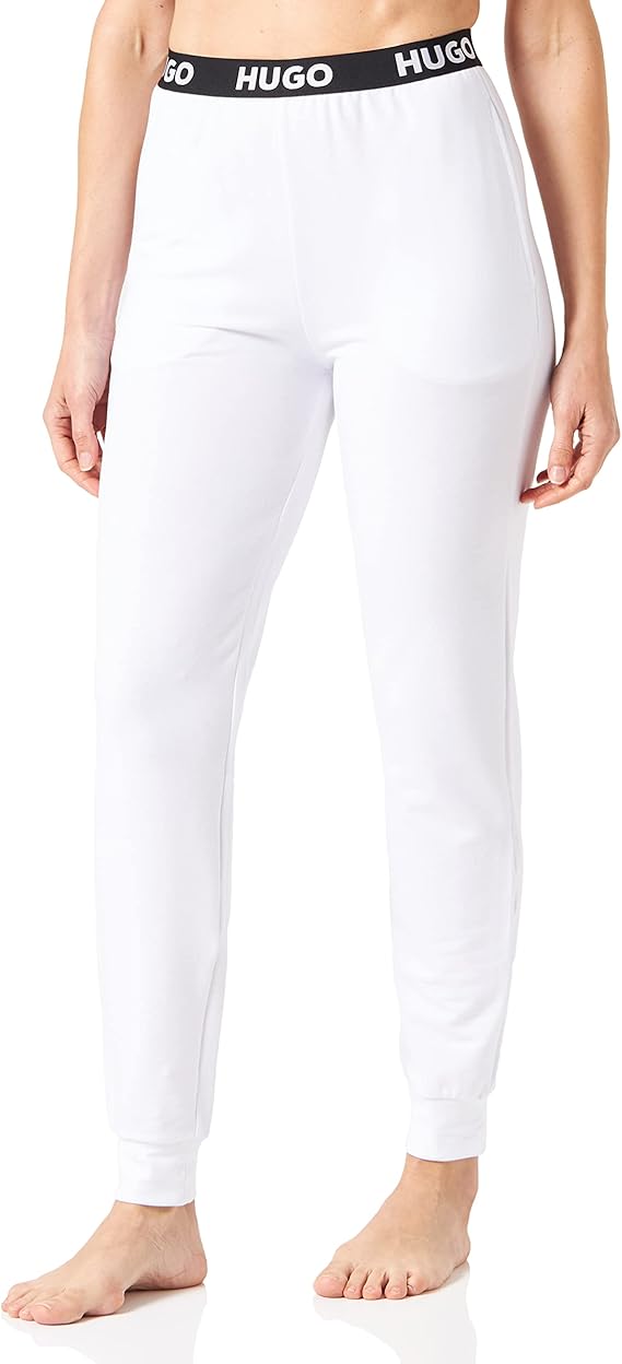 Pantaloni Loungewear HUGO Sporty Logo - 63% Poliestere Riciclato, Vita Media, Comfort Quotidiano - Foto 7