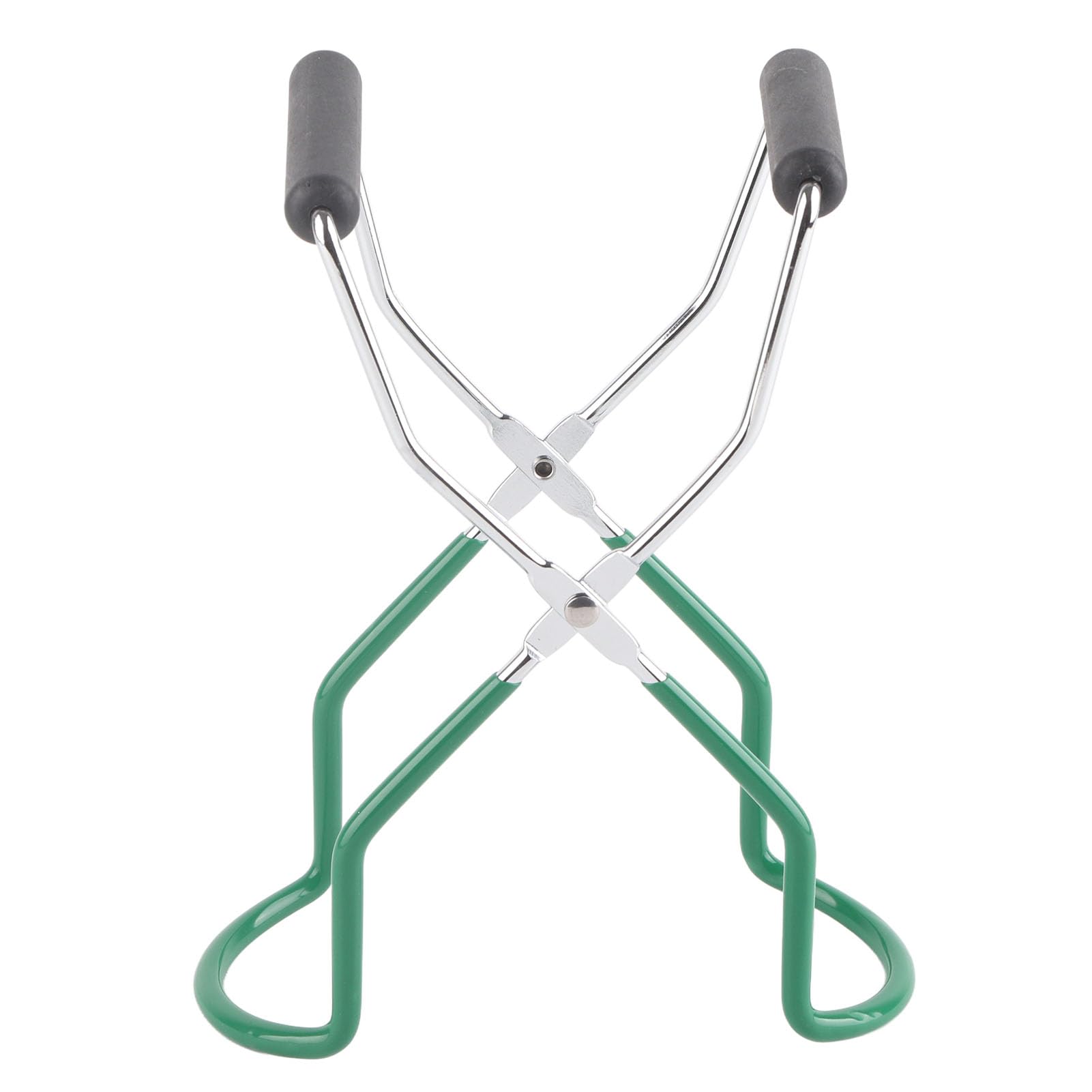 Rutschfeste Clip-Werkzeugklemme, Einmachklemme, Anti-Verbrühungs-Geschirrklemme, Anti-Rutsch-Klemme, Edelstahl-PP-Picker-Klemme (GREEN)