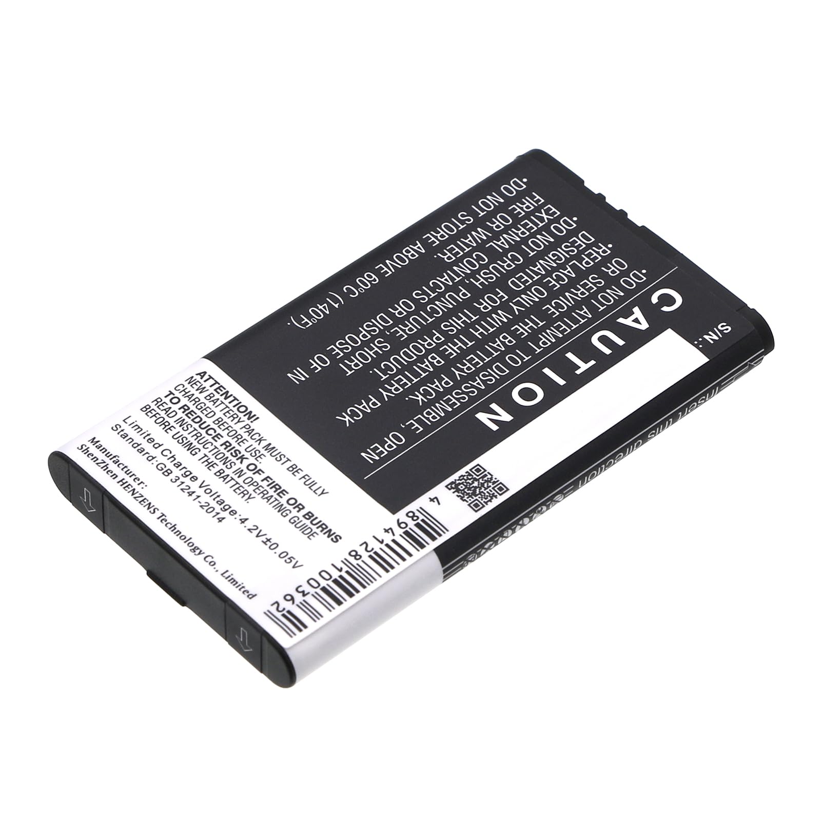 CS-NPR001SL Baterías 1800mAh Compatible con [Nintendo] 3DSLL, DS XL 2015, New 3DSLL, SPR-001 sustituye SPR-003, para SPR-A-BPAA-CO