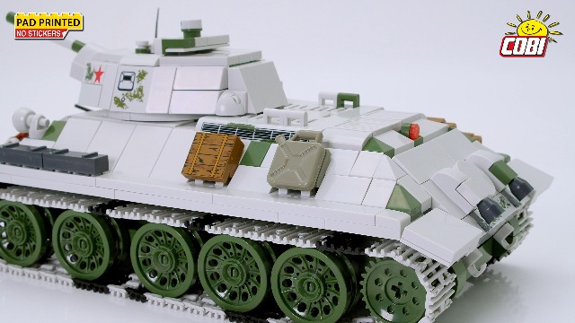 Amazon.com: COBI Historical Collection WWII T-34/76 mod 1941/42 2