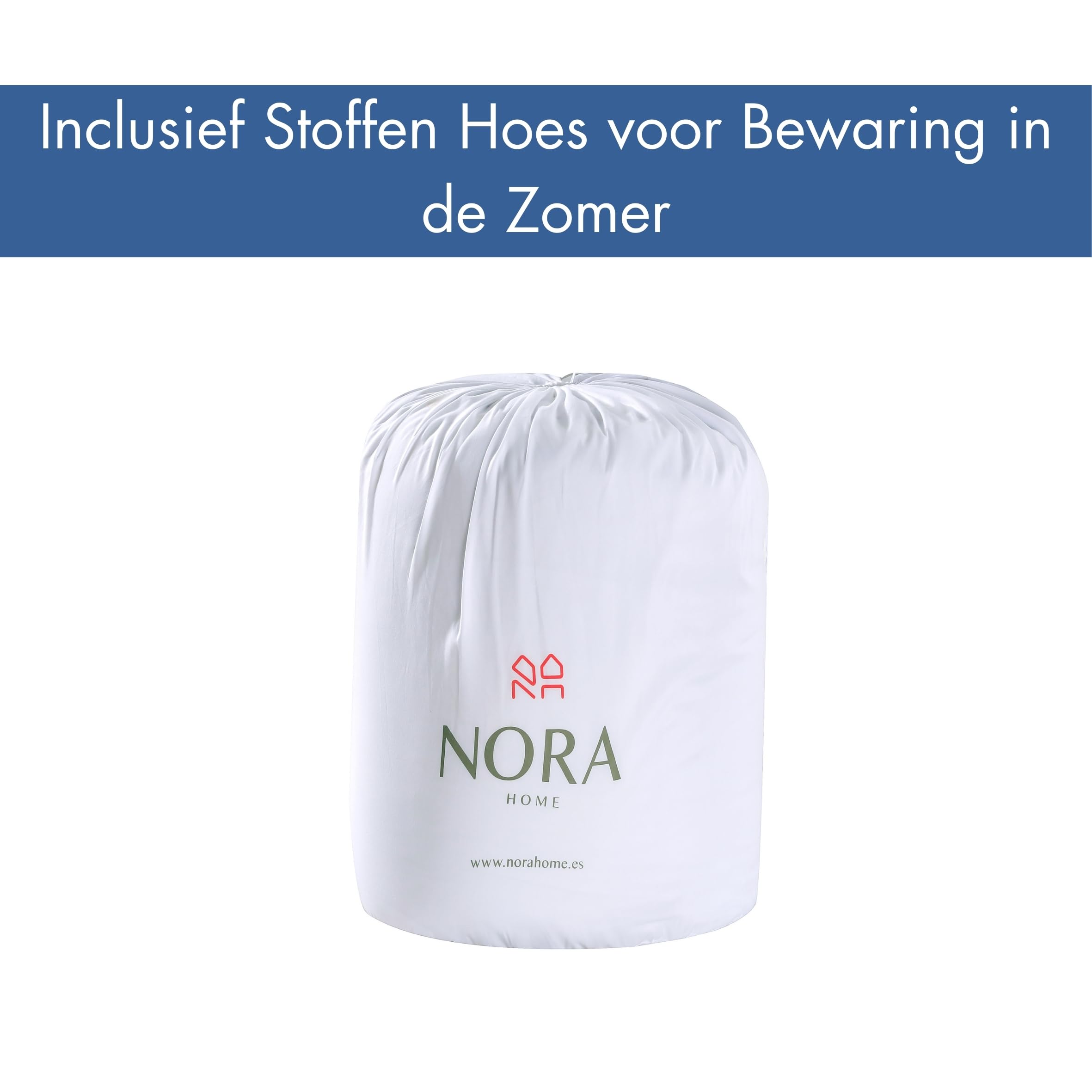 NORA HOME Duvet 240 x 220 cm, Very High Heat Level 4.5/5, Mite-proof, Antibacterial, Oeko-Tex, 400 g/m², 3D Quality, Winter Blanket - OSLO