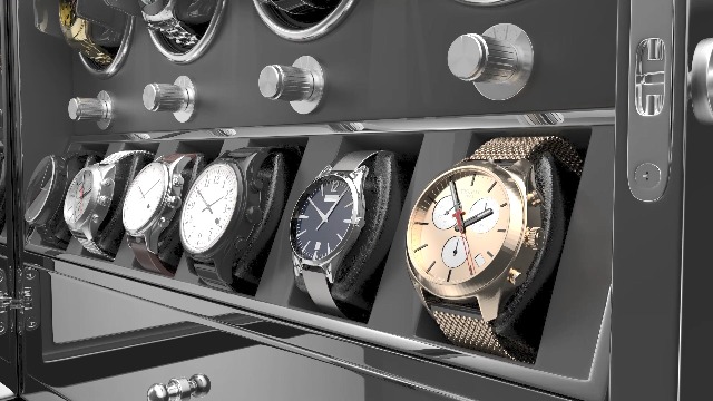 Amazon.com: DUKWIN Watch Winder for 6 Automatic Watches,Lockable