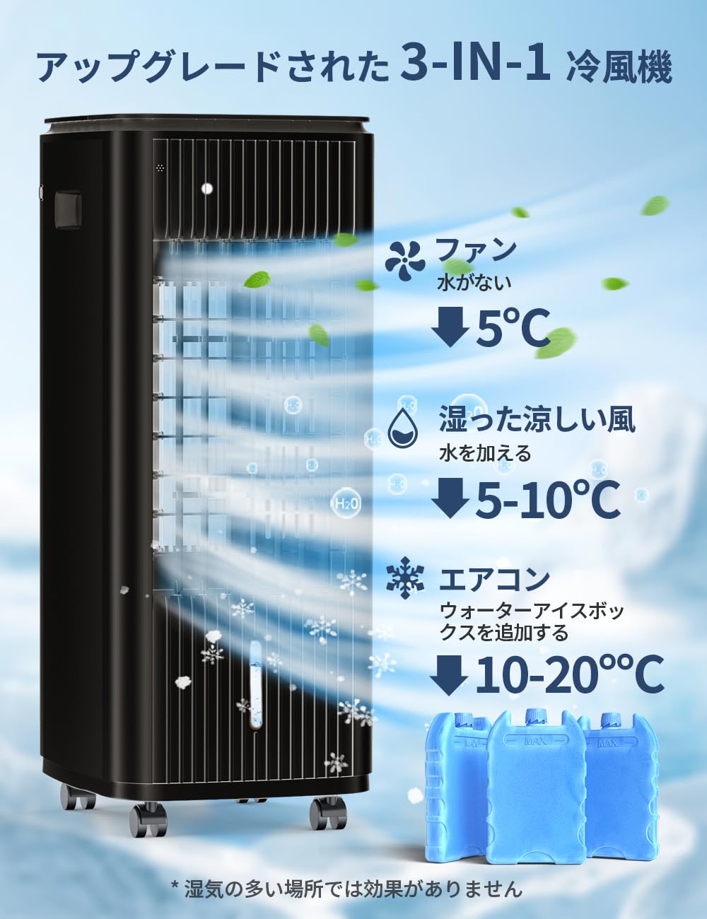 VOLTAGA 冷風機 冷風扇 618G7ZRVxcL._UF1000,1000_QL80_.jpg