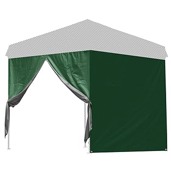 FIELDOOR - FIELDOOR ワンタッチタープテント(サイドシート2枚付き) Amazon | FIELDOOR 組立て簡単!! 2.0×2.0m ワンタッチタープ