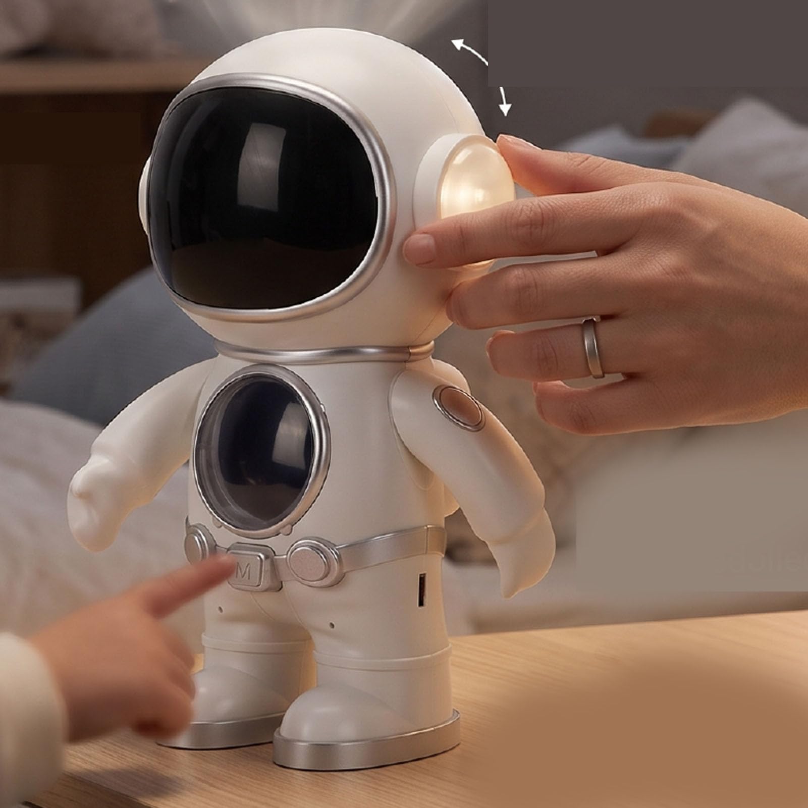 Naroote Robot Escritorio Interactivo Voz & App Control Asistente