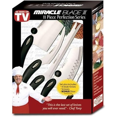 Miracle Blade III Perfection Series 11-Piece Knife Set (Retail Box) Cover