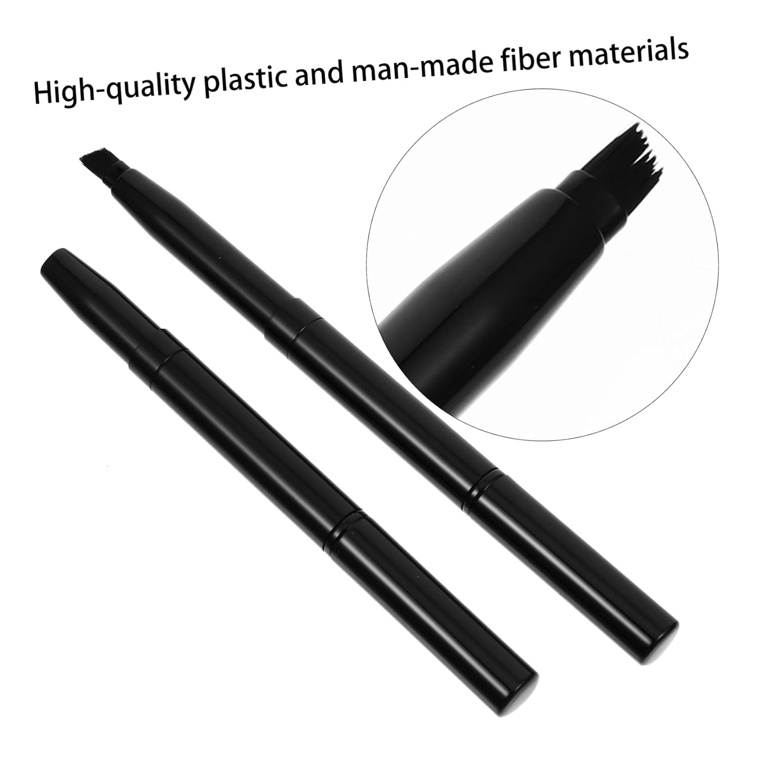 2pcs Angled Brush Comb Set Perfect for Brow Professional Makeup Brush for Eye Brow