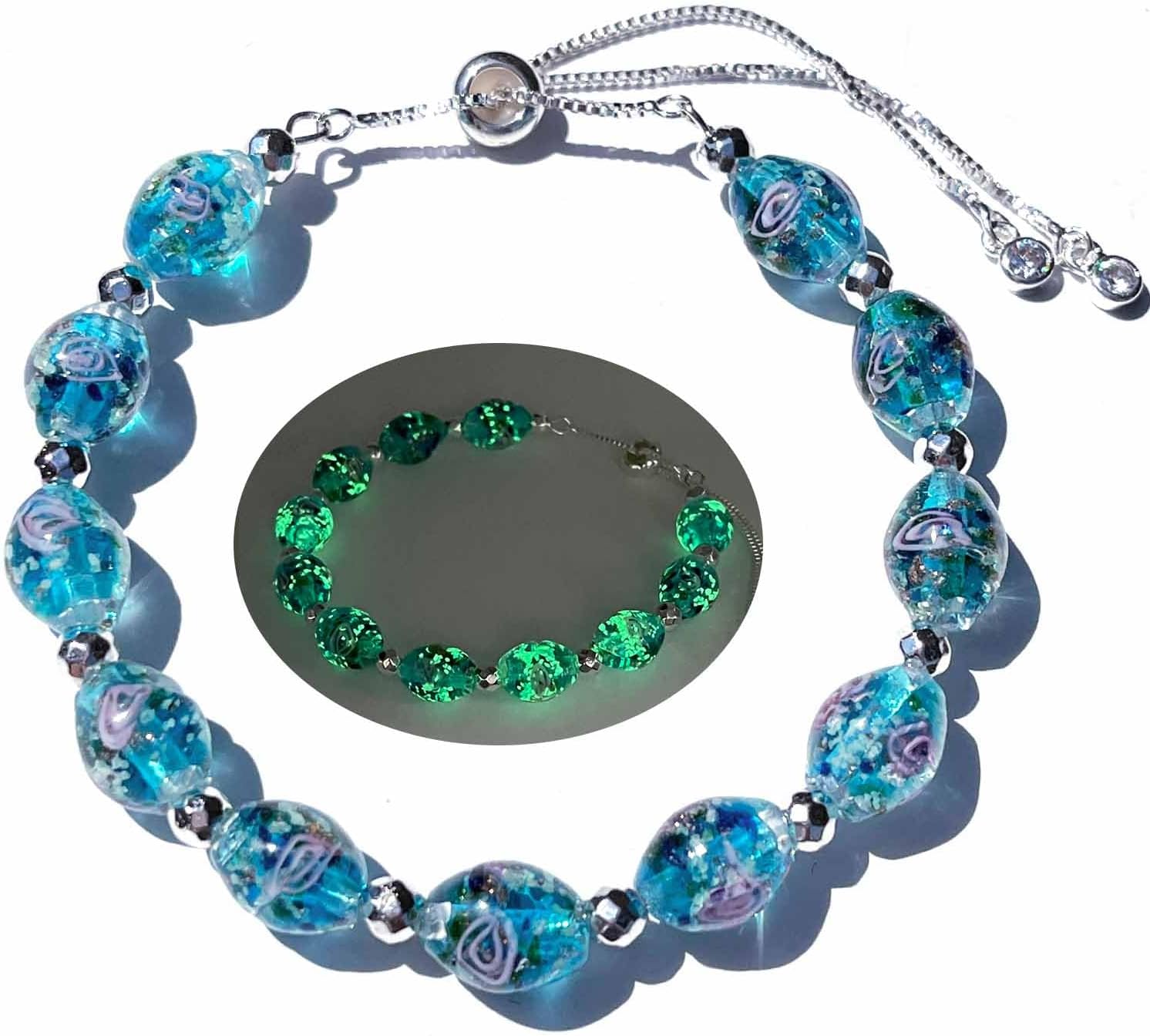 Glow in the Dark Firefly Bead Bracelets, Roses Botswana Ubuy