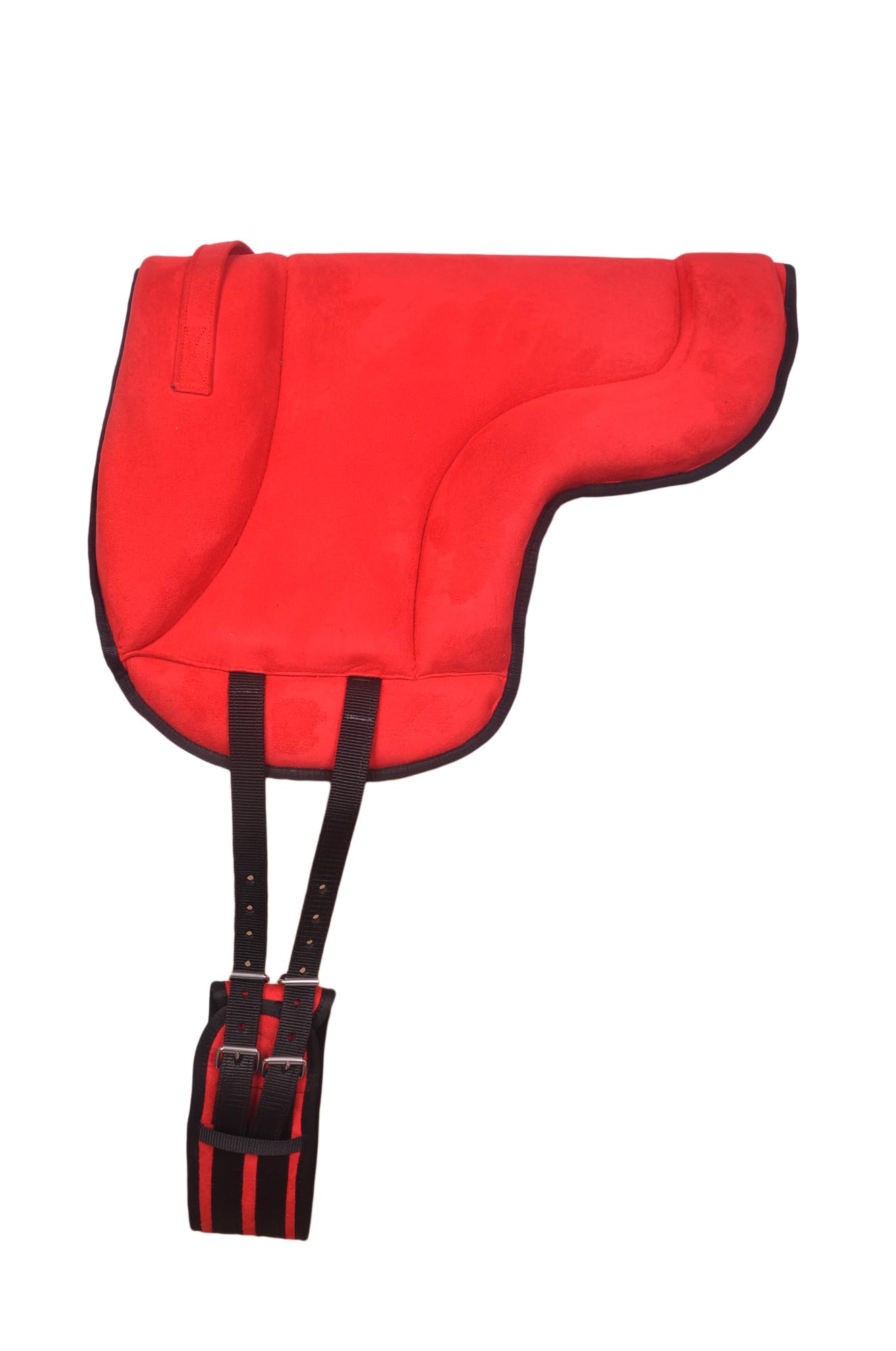 Pony Bareback Pad With Free Girth High Density Cob To Pony Size (RED) โ image 1