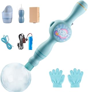 Máquina de Burbujas de Humo Colorida, de Niebla de Burbujas elástica, máquinas de Burbujas de Niebla interactiva mágica para Fiestas, con Efecto de Humo elástico