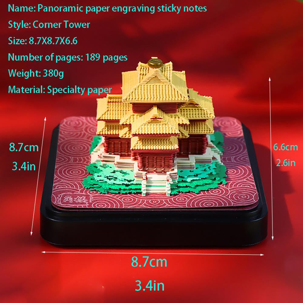 3D-Notizblock, Tischkalender, 3D-Kalender-Notizblock