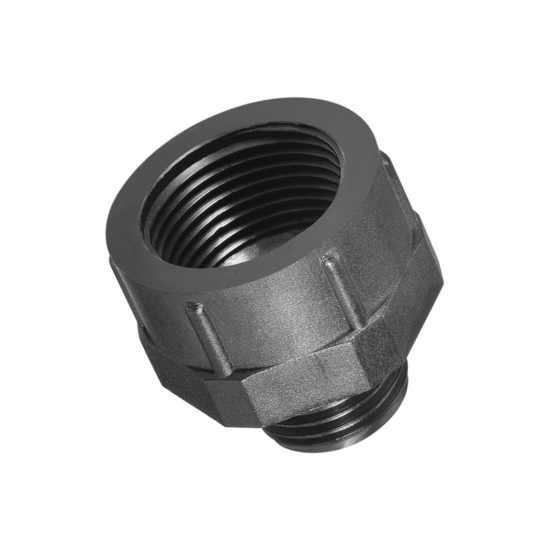 Unifizz 3 Pcs Threaded Reducing Bushing Nylon Adapter M16 Male to M20 Female Thread IP68 Waterproof Fitting Connector for Electrical and Industrial Use