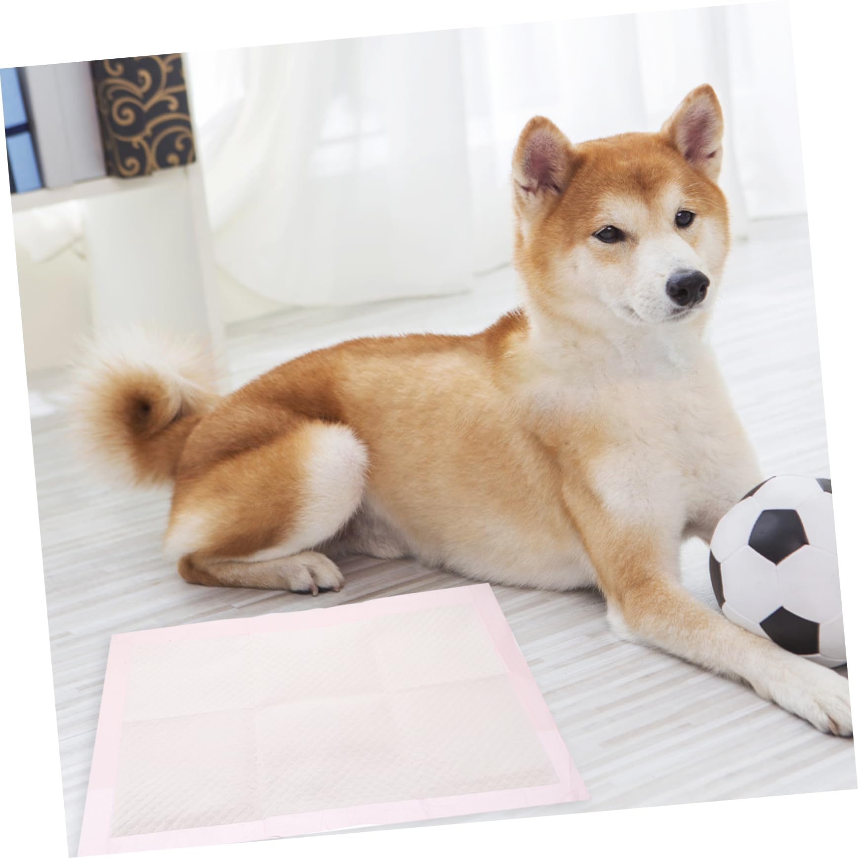 Toyvian 100piezas Tapete De Entrenamiento para Mascotas Empapadores Desechables para Perros Empapadores para Cachorros Pequeños Casa para Entrenamiento De Mascotas para Orinales