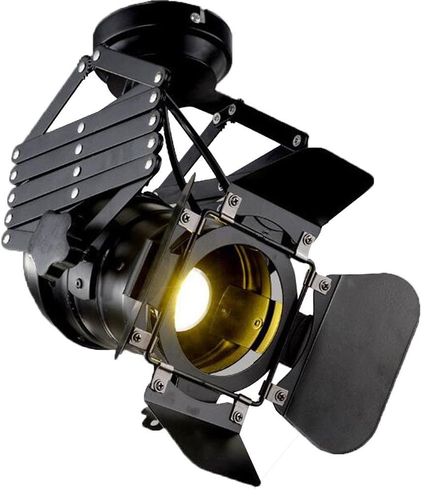 GWCSS Led Lights Spotlights Pendant Light Track Lighting Industrial Lights Spotlight Kitchen Restaurant Bar Chandeliers, Trumpet Lifting Styles