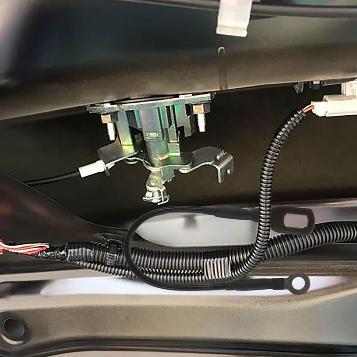 DOITOOL 3pcs Heavy-Duty Tailgate Cable Support for Pickup Tailgate and Cars Rubber and Steel Material with High Tensile Strength Versatile Use Rear Cable Replacement