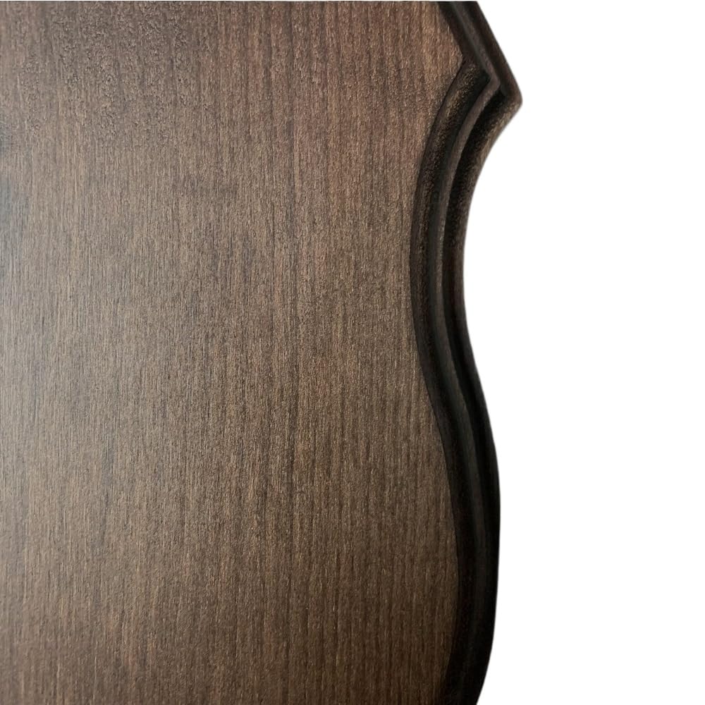 Hi Life Living Nature Scudo di Legno per Trofeo Daino. Pannello. Corna. Caccia. 40x23cm 030201