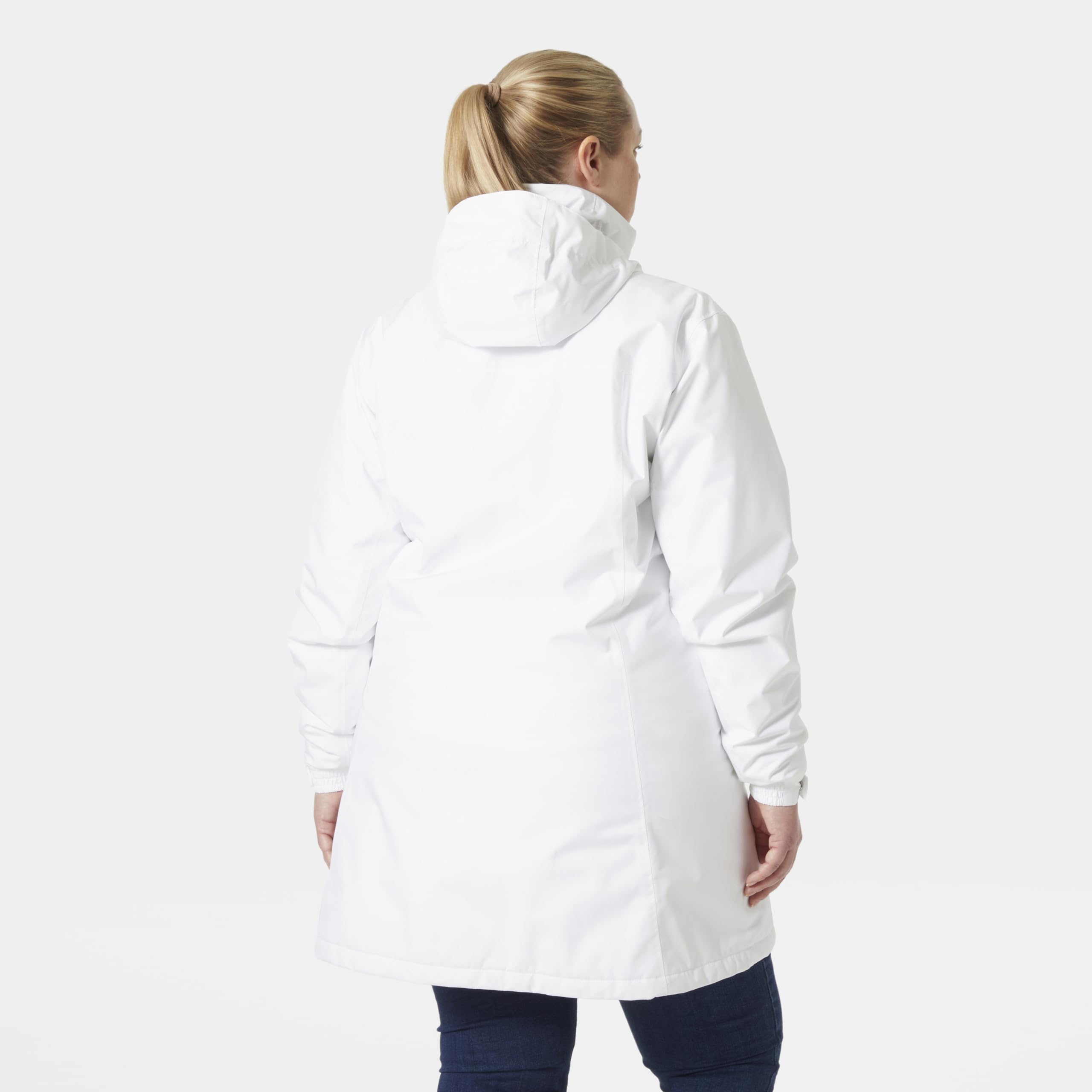 Helly-Hansen Kobiety W Aden Płaszcz, Biały, L