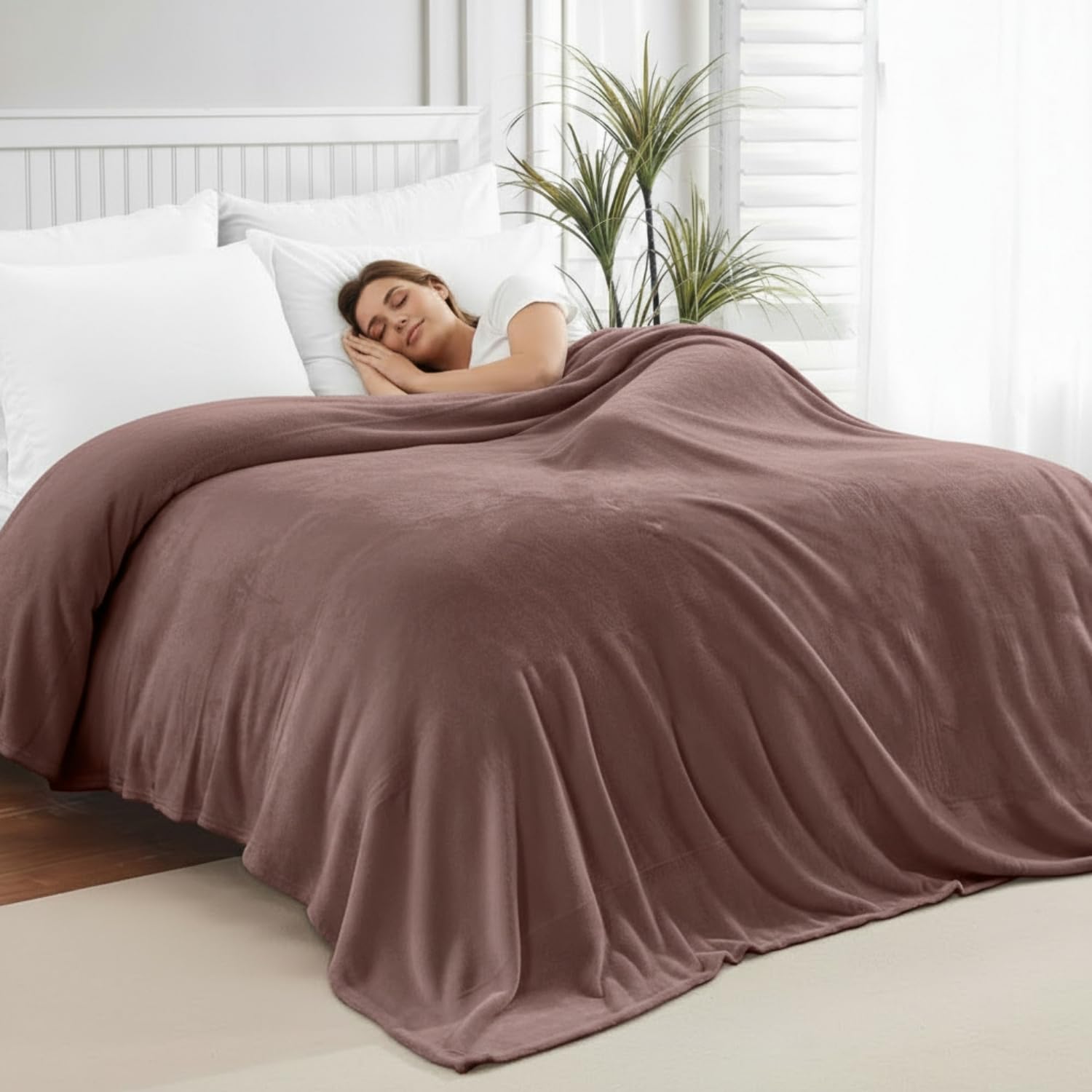 haus & kinder Soft Embrace Flannel Blanket - Ultra Soft -2