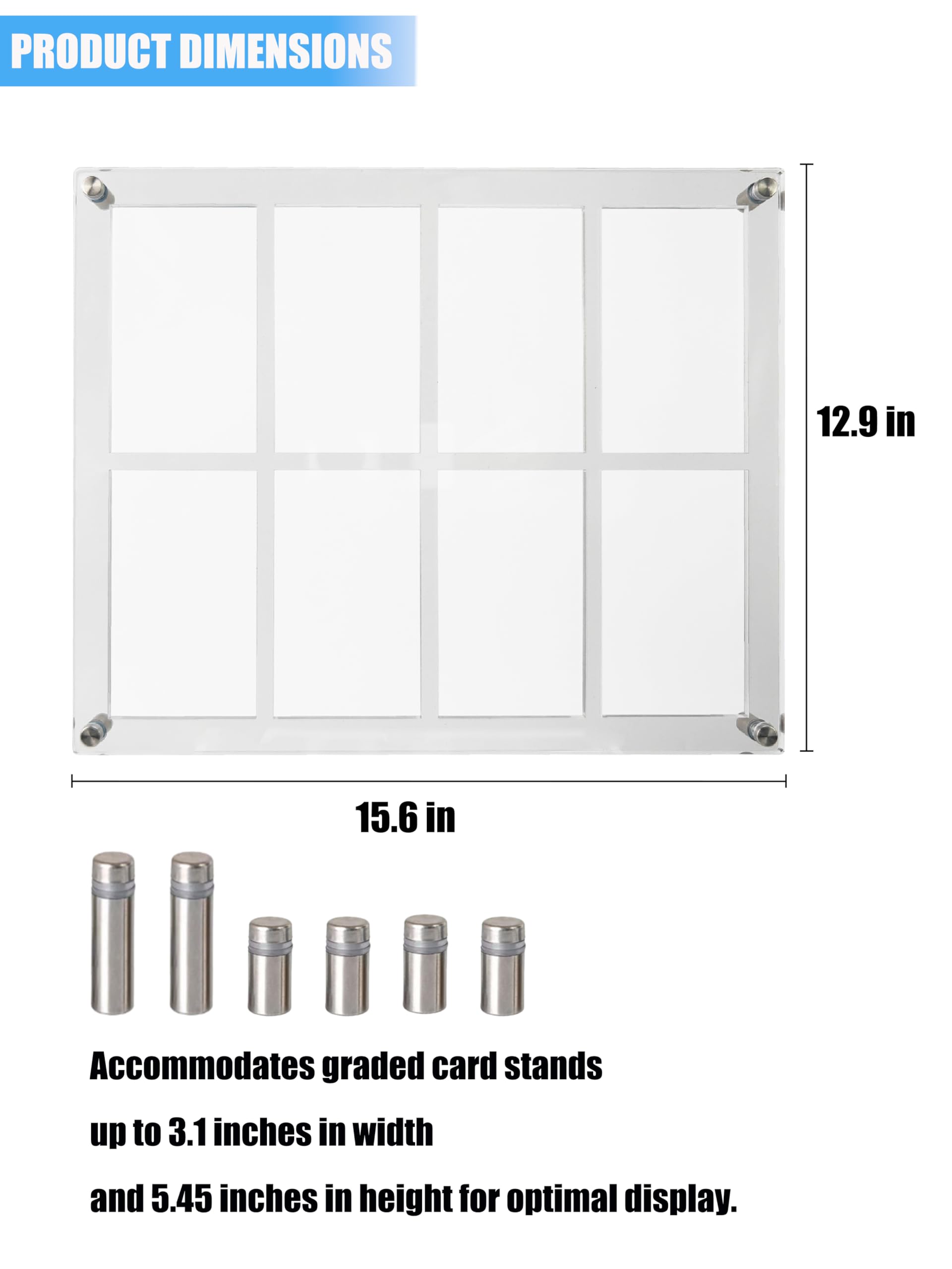 graded card slab dimensions Amazon.com: Dinavio Crafthouse PSA Graded Card Display Acrylic Case for  Standard PSA and CGC Slabs - Slab Case - PSA Card Case - Graded Card  Display Case - Updated Dimensions